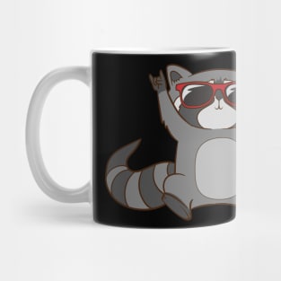 Raccoon - trash party Mug